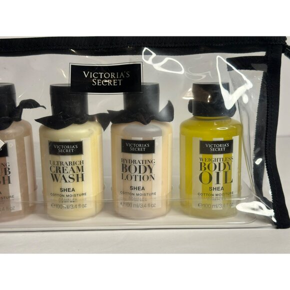 NEW Victoria's Secret Shea Ultimate Moisture ToGo Travel Gift Lotion Body Wash - Picture 3 of 5